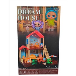 Кукольный дом DREAM HOUSE , 95 деталей