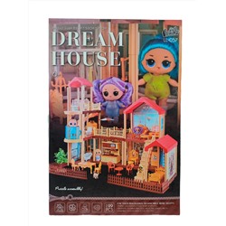 Кукольный дом DREAM HOUSE , 199 деталей