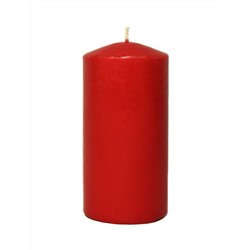 Свеча колонна Bartek d50*h100мм, красный