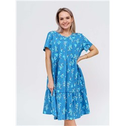 Платье женское Текс-Плюс, цвет голубой