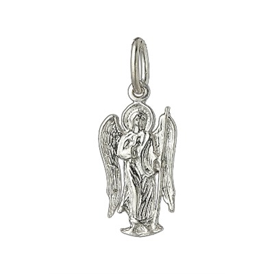 Ангел Хранитель из серебра литье