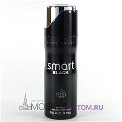 Дезодорант Smart Black Pour Homme, 200 ml (ОАЭ)