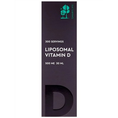Липосомальный витамин D жидкий, 500 МЕ, 30 мл
