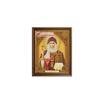 Картина стразами (набор) "Икона Святая Княгиня Ольга" АЖ-5040
