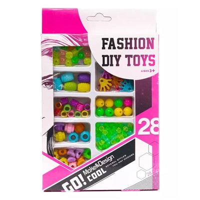 Набор бусин для создания украшений " Fashion Diy Toys "