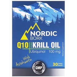 Комплекс "KRILL OIL + Q10" (масло криля + Q10), 30 капсул