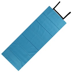 Коврик складной ONLITOP, 145х51 см, цвет бирюзовый/василек