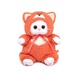 Мягкая игрушка Кошечка Лили Baby в костюмчике Лисичка 20 см, Budi Basa