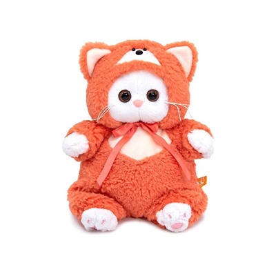 Мягкая игрушка Кошечка Лили Baby в костюмчике Лисичка 20 см, Budi Basa