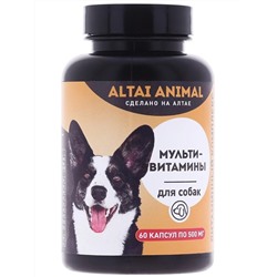 Витамины для собак "Мультивитаминный комплекс", 60 капс *500 мг