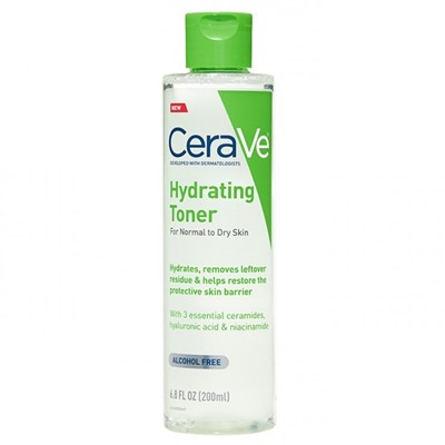 Увлажняющий тоник для лица CeraVe Hydrating Toner 200 мл