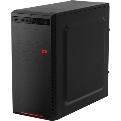 ПК IRU Home 310H6SE MT i5 12400 (2.5) 8Gb SSD1Tb UHDG 730 Free DOS GbitEth 400W черный (199   106685