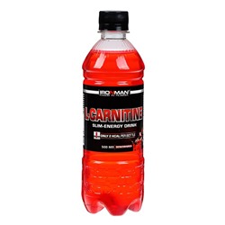 Напиток "Ironman" L-Карнитин земляника 0,5 л