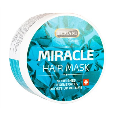 Маска для волос Чудесная - питание, восставновление, объем - Hemani Miracle Hair Mask, 200 мл