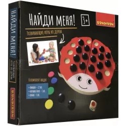 Развивающая деревянная игра-головоломка "Найди меня!" (ВВ4190)