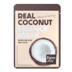 Farm Stay Тканевая маска для лица с экстрактом кокоса / Real Coconut Essence Mask, 23 мл