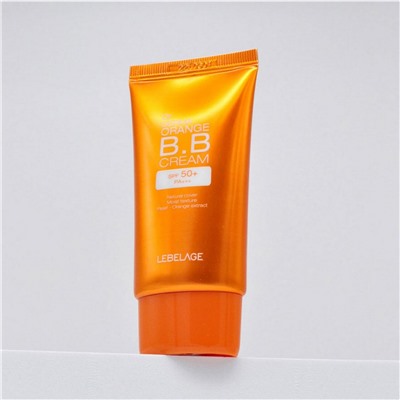 Lebelage BB-крем увлажняющий с экстрактом апельсина / Dr. Derma Orange B.B Cream Spf 50+ Pa+++, 30 мл