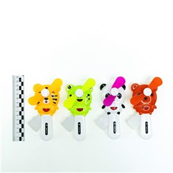 Вентилятор Mini Fan Animal цв.в ассортименте (24шт в коробке)(№JH-05-06-07-08)