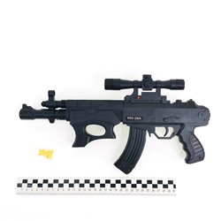 Автомат Force Gun с прицелом (стреляет пульками шарики)(пластик)(№989-26A)