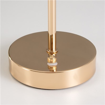 Настольная лампа сенсорная "Джемма" LED 10Вт АКБ золото 20х20х32 см