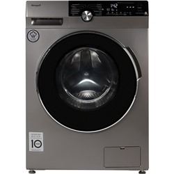 Стиральная машина Weissgauff WM 4947 DC Inverter Steam Silver, класс A+++, 1400 об/мин, 7 кг, серая