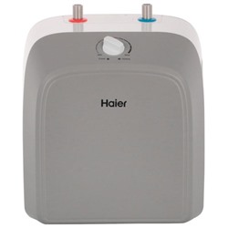 Водонагреватель Haier ES10V-Q2(R), накопительный, 1500 Вт, 10 л, верхняя подводка, серый