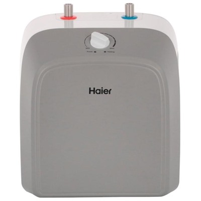 Водонагреватель Haier ES10V-Q2(R), накопительный, 1500 Вт, 10 л, верхняя подводка, серый