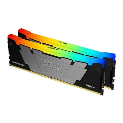 Память DDR4 2x32GB 3200MHz Kingston KF432C16RB2AK2/64 Fury Renegade RGB RTL Gaming PC4-2560   106500