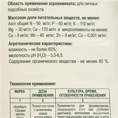 Грунт Агробалт Цветочный универсальный, 35л