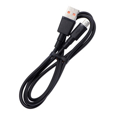 Кабель Krutoff Modern, microUSB - USB, 1 А, 1 м, черный