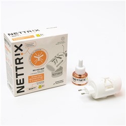Комплект Nettrix Soft, фумигатор+жидкость, детский, 30 ночей