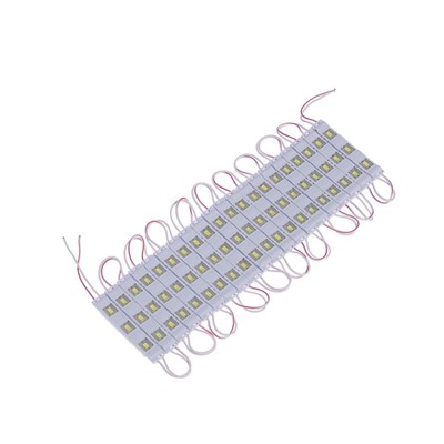 Светодиодный модуль SMD5630, 1.5 Вт, 3 LED, 135 Lm, IP65, 6500К ,12V БЕЛЫЙ, набор 20 шт.