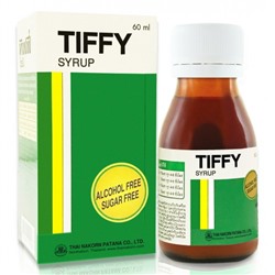 Популярный тайский сироп от простуды Tiffy 60 мл