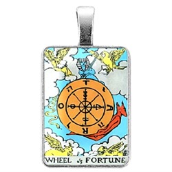 ALE1210 Амулет Tarot - Wheel Of Fortune