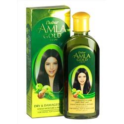 Масло Амлы для сухих и поврежденных волос - Dabur Amla Gold, 200 мл