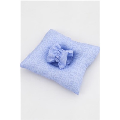 Подушка для кормления ребенка на манжете ПКР/голубой (Голубой)
