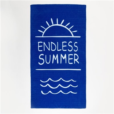 Полотенце пляжное Этель "Summer", 70*140 см,250гр/м2, 100%п/э