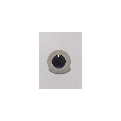 Глаза полупрозрачные, Д16 мм, в комплекте с фиксатором (20шт)