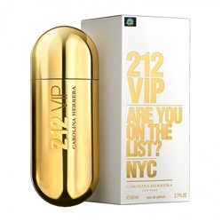 Парфюмерная вода Carolina Herrera 212 VIP женская (Euro A-Plus качество люкс)