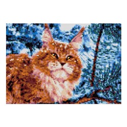 Алмазная мозаика «Рыжее счастье», полн.заполнение, 21 × 30 см