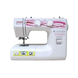 Швейная машина Janome Sew Line 500s, 85 Вт, 19 операций, автомат, бело-розовая