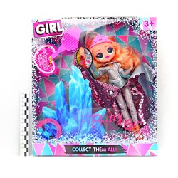 Кукла набор LOL Surprise O.M.G Winter Disco (кукла+аксессуарами,платья пайетки)(гнутся суставы)(№LK1039)