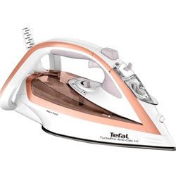 Утюг Tefal FV5697E1, 3000 Вт, керамическая подошва, 50 г/мин, 300 мл, бело-золотистый