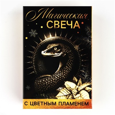 Новый год. Свеча новогодняя рождественские гадания «Новый год: Магическая свеча», 0,5 х 5 см