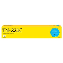 Лазерный картридж T2 TC-MTN-221C для Konica-Minolta BizHub C227/C287 (21000 стр.) голубой,   1053591