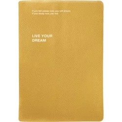 Ежедневник датированный на 2024 год Dream, желтый, А5, 176 листов