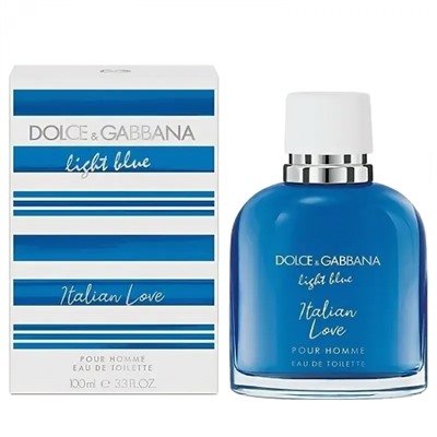 Туалетная вода Dolce & Gabbana Light Blue Italian Love Pour Homme мужская