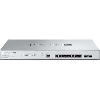 Коммутатор TP-Link Omada Pro S5500-8MHP2XF (L2+) 8x1Гбит/с 2xКомбо(10GBase-T/SFP+) 2SFP+ 8P   107353