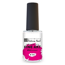 Patrisa Nail, Акварельные капли FINE ART №A3 розовый, 8 мл