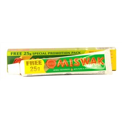 Зубная паста Dabur Miswak - с экстрактом дерева Арак, 170 гр